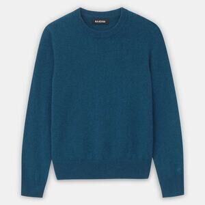 Naadam The Essential $75 Cashmere Sweater Womens - S - Peacock Blue
